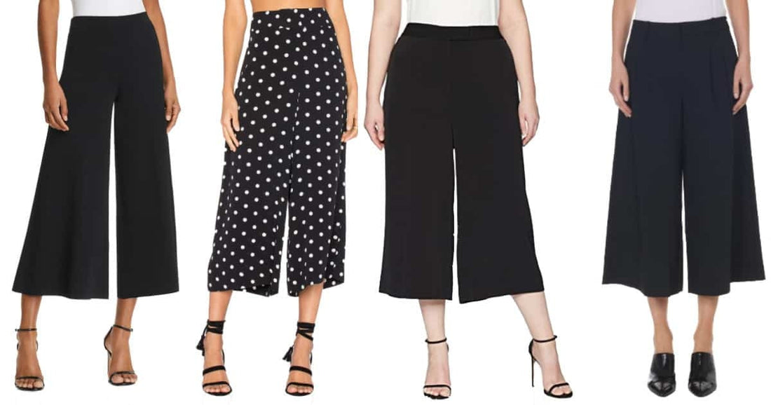 Styling-Tipps für Culotte-Hosen