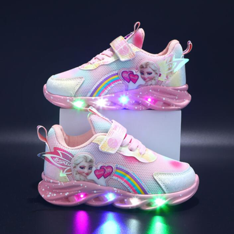 TINATII | Prinzessin Schuhe mit LED-Lichtern