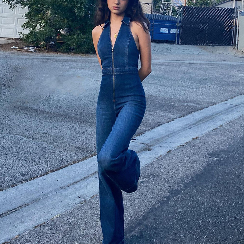 TINATII | Vintage Denim Overall