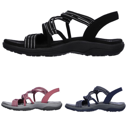 TINATII | Orthopädische Elegante Riemchensandalen für Damen – Bequeme Freizeitsandalen