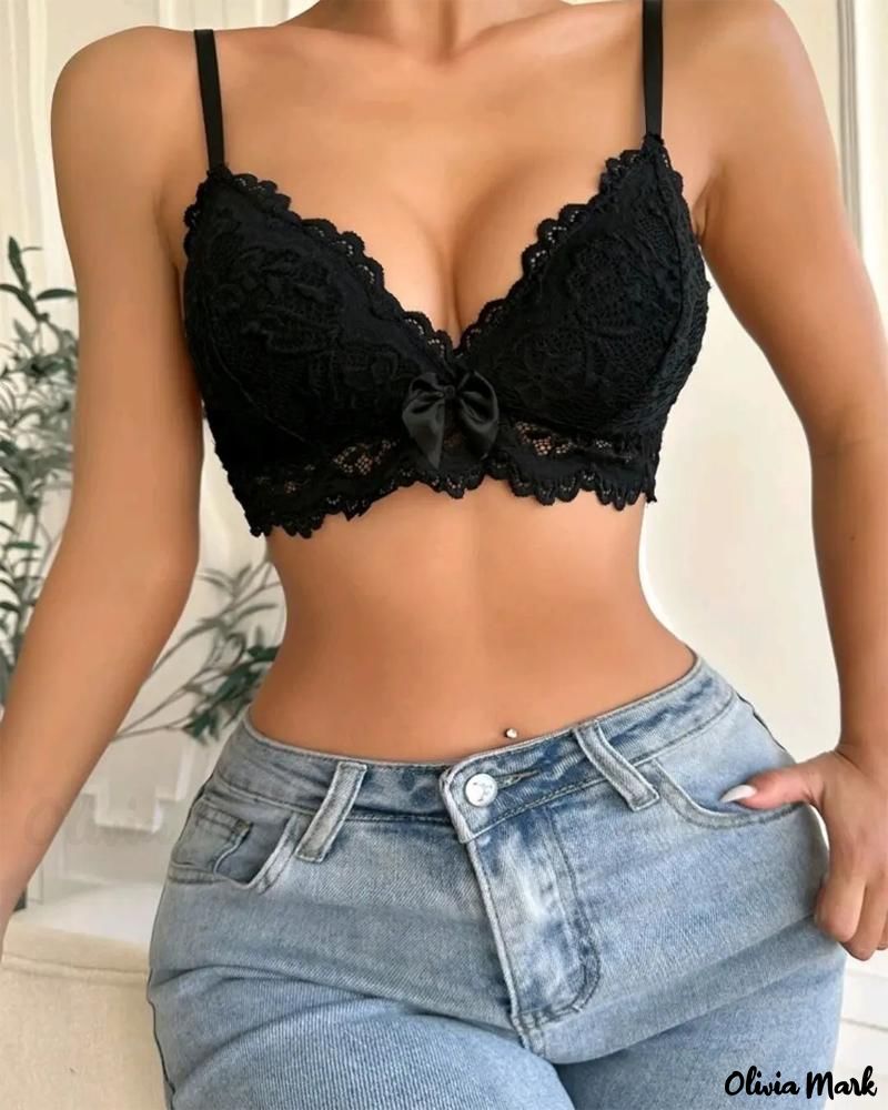 TINATII | Schmetterling Spitze Bralette