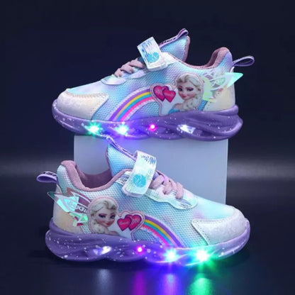 TINATII | Prinzessin Schuhe mit LED-Lichtern