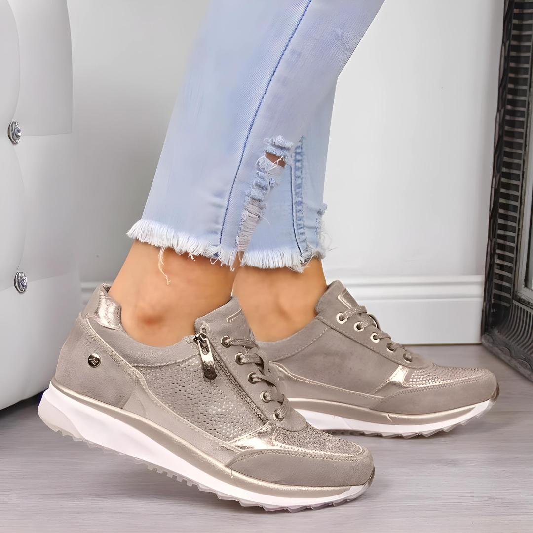 TINATII | Glamouröse, bequeme Casual Sneaker für Damen