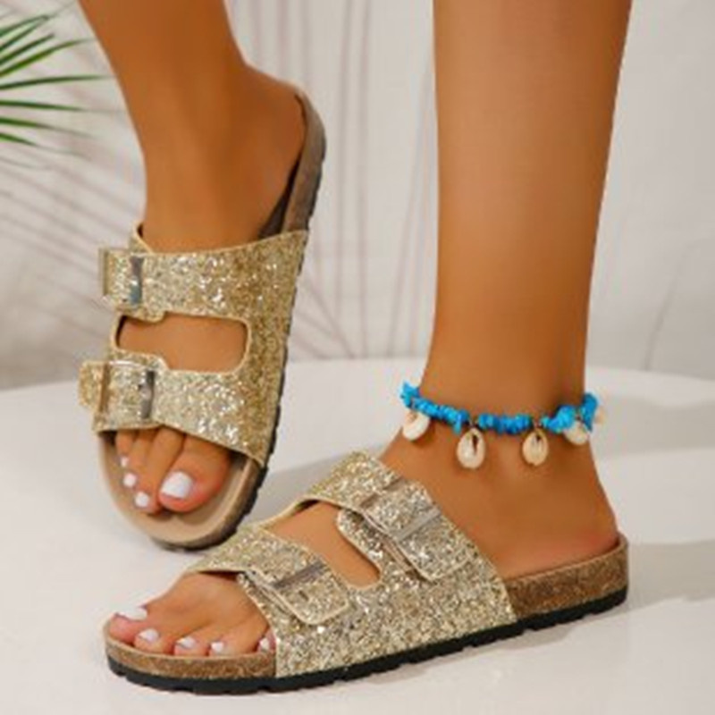 TINATII | Glitzer Sandalen