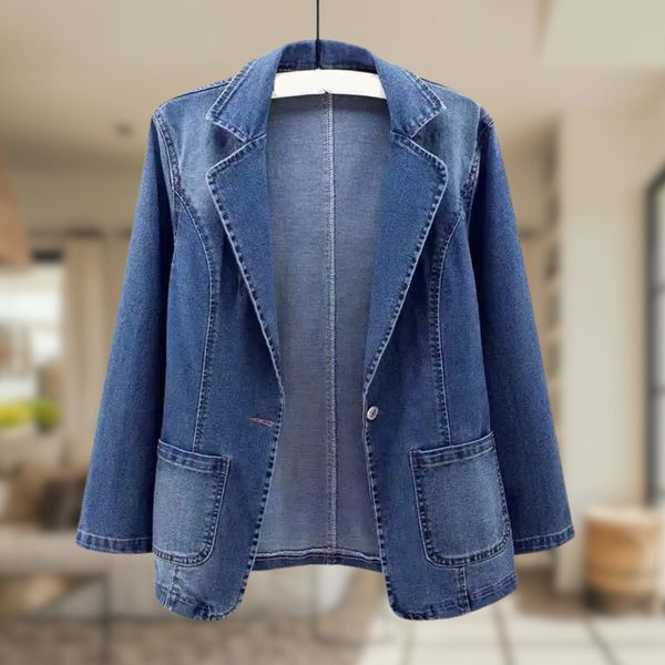 TINATII | Damen Denim Blazer