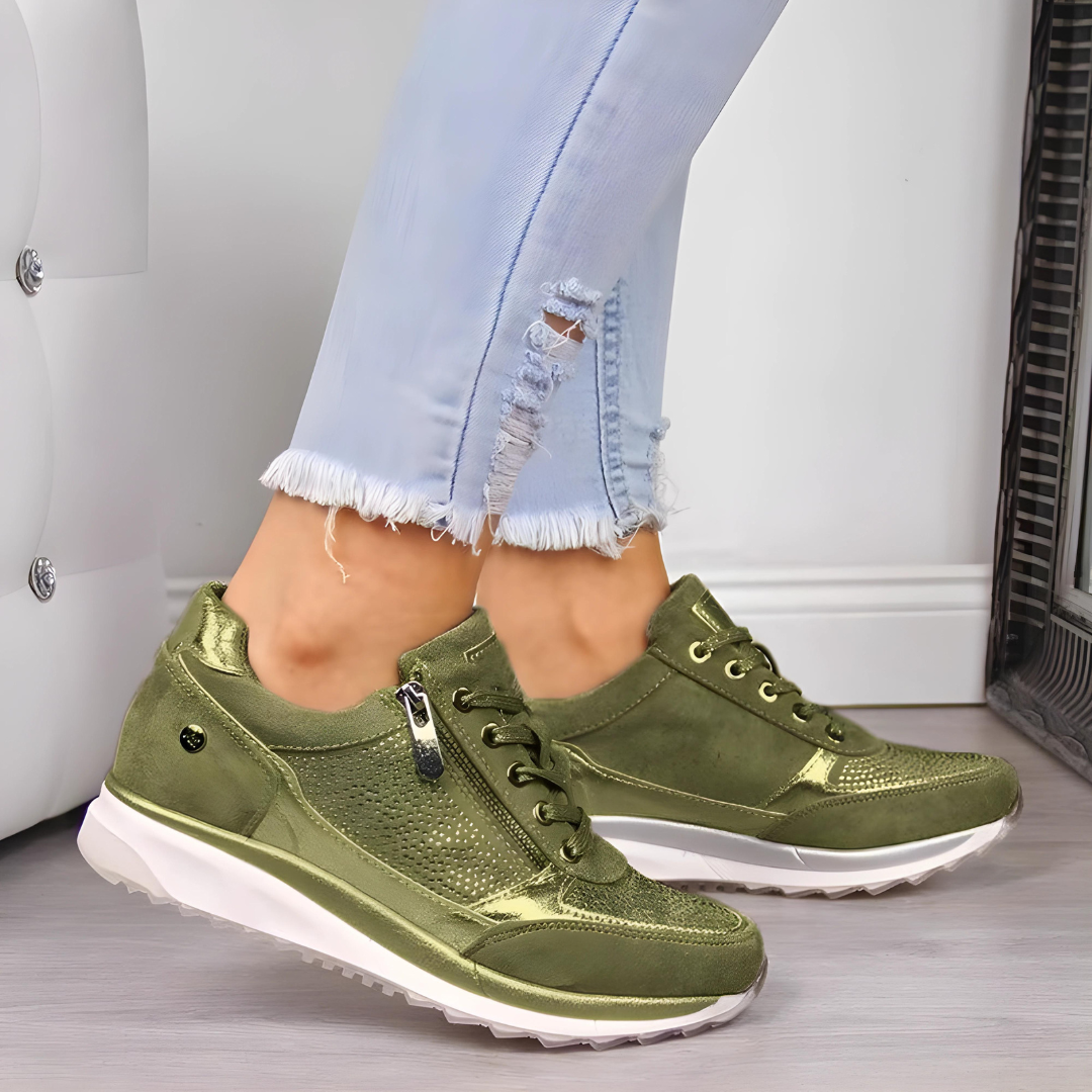 TINATII | Glamouröse, bequeme Casual Sneaker für Damen