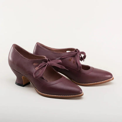 TINATII | Edwardianische Lederschuhe für Damen