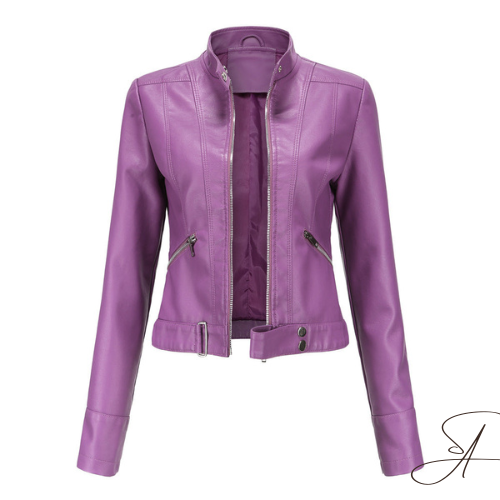 TINATII | Elegante Lederjacke für Damen