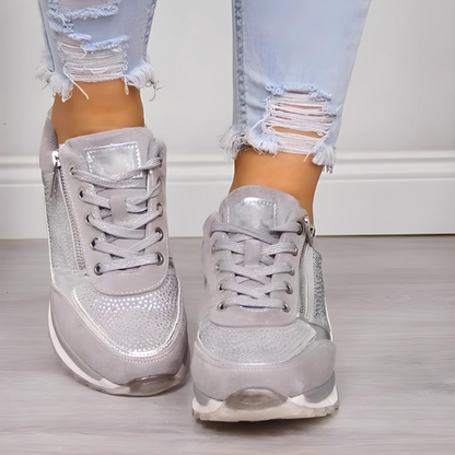 TINATII | Glamouröse, bequeme Casual Sneaker für Damen