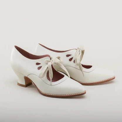 TINATII | Edwardianische Lederschuhe für Damen