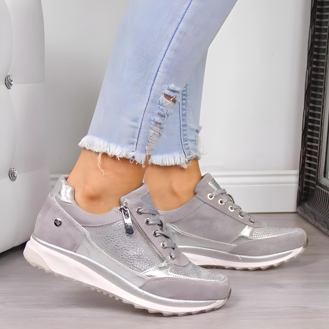 TINATII | Glamouröse, bequeme Casual Sneaker für Damen