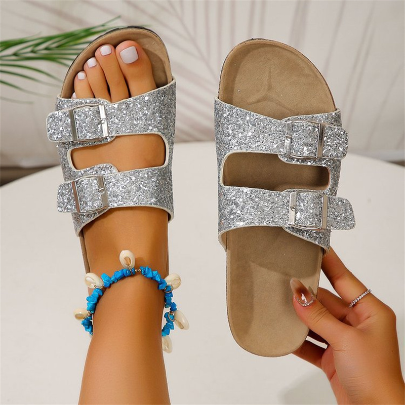 TINATII | Glitzer Sandalen