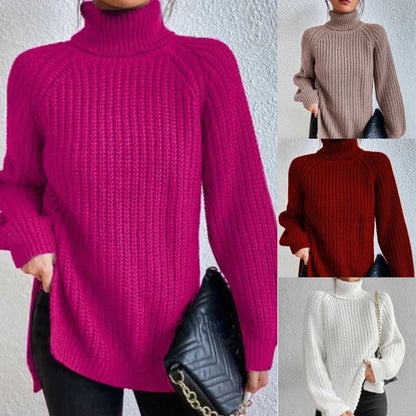 TINATII | Gemütlicher Strick-Rollkragenpullover für Damen