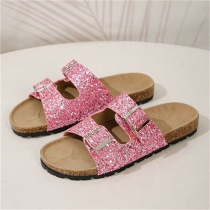 TINATII | Glitzer Sandalen