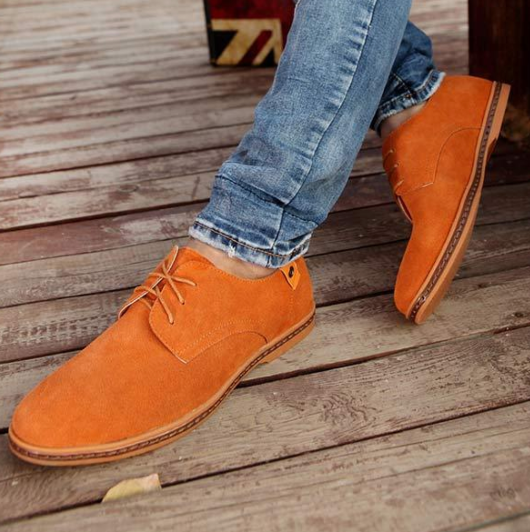 TINATII | Elegante Wildleder Schuhe für Herren – Stilvolle und bequeme Herrenschuhe