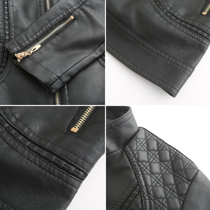 TINATII | Elegante Damen Lederjacke