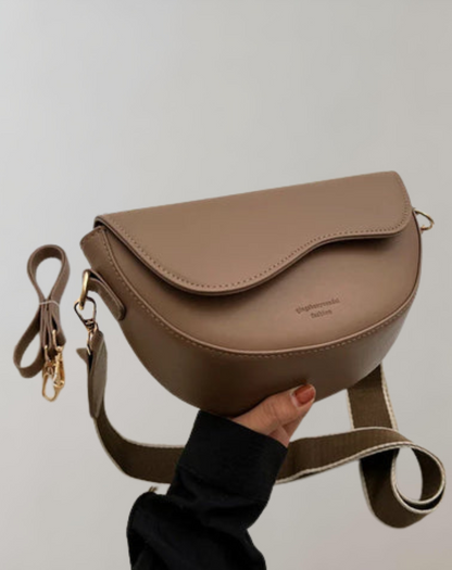 TINATII | Vegane Leder Crossbody Bag Damen  Modische Umhängetasche