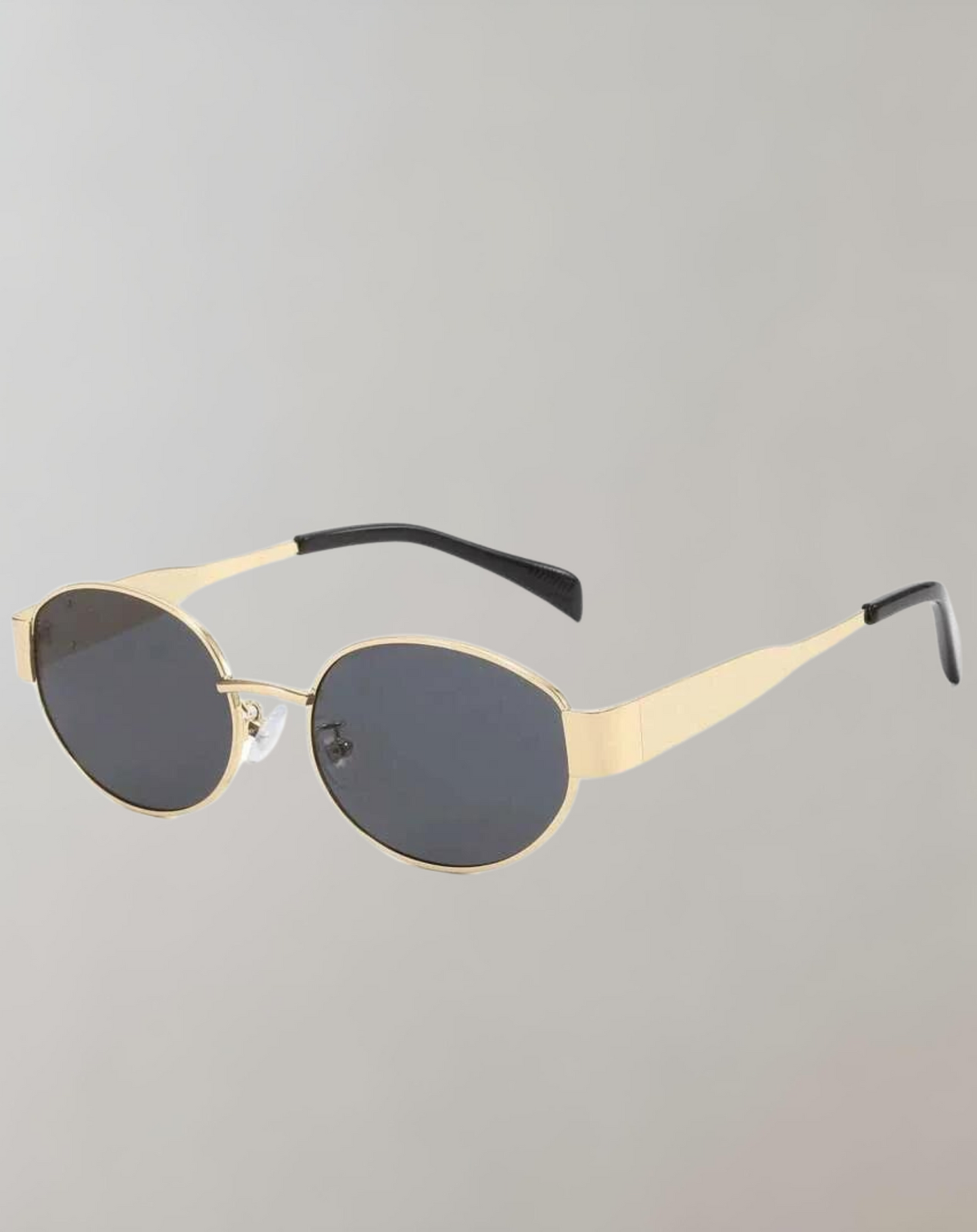 TINATII | Sonnenbrille Damen Gold Vintage Retro Stil