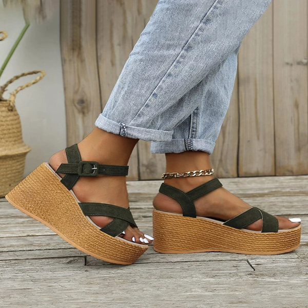 TINATII | Orthopädische Plateau Sandalen für Damen