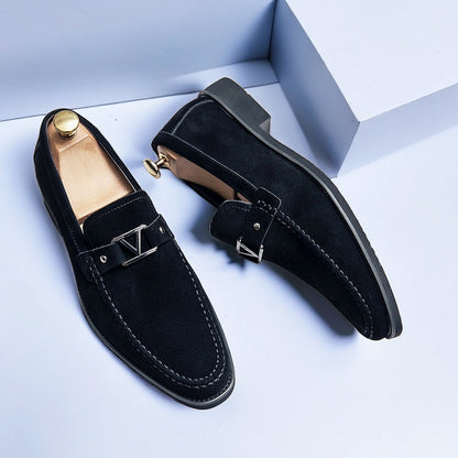 TINATII | Elegante Veloursleder Loafer