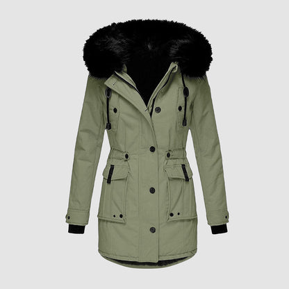 TINATII | Wasserdichte Damen Winterjacke mit Kapuze