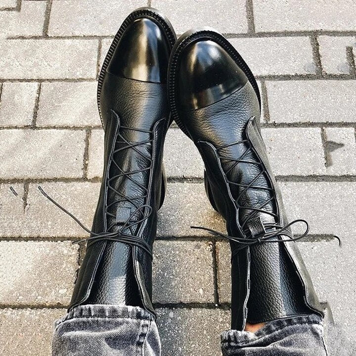 TINATII | Luxus-Stiefel mit Absatz für Damen