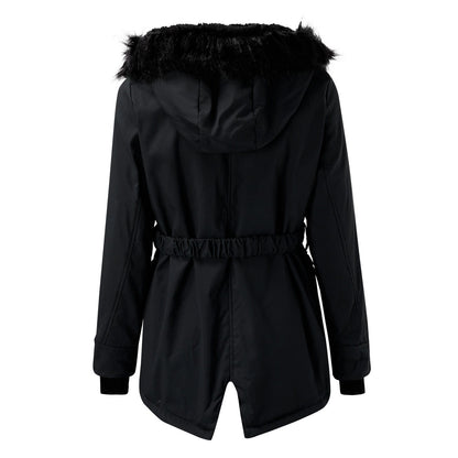 TINATII | Warmer Damen Mode-Mantel Parka