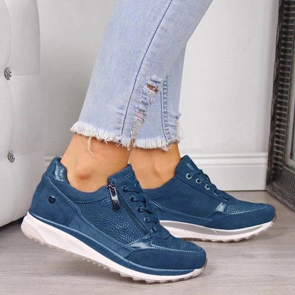 TINATII | Orthopädische Sneaker mit Reißverschluss für Damen