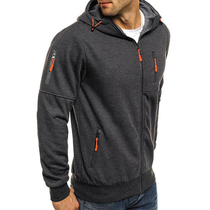 TINATII | Komfortabler Herren Zip-Up Hoodie