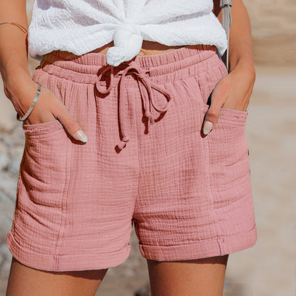 TINATII | Stylische Damen Sommer Shorts aus Baumwolle