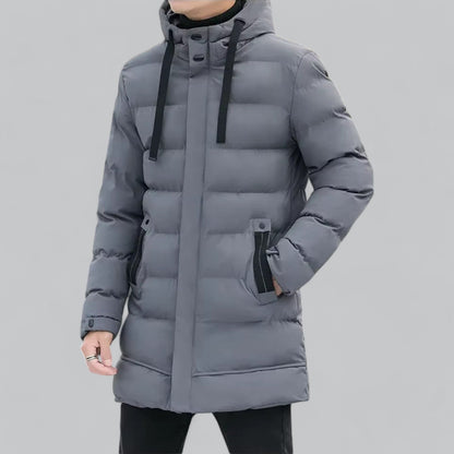 TINATII | Elegante Lange Winterjacke für Herren