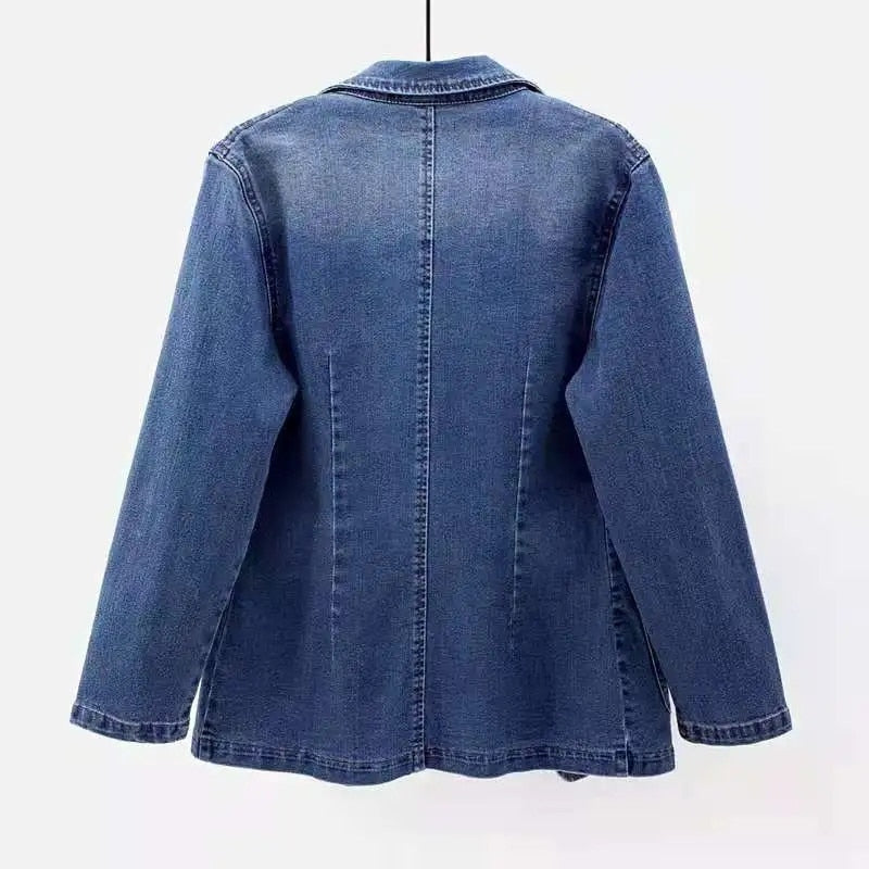 TINATII | Damen Denim Blazer