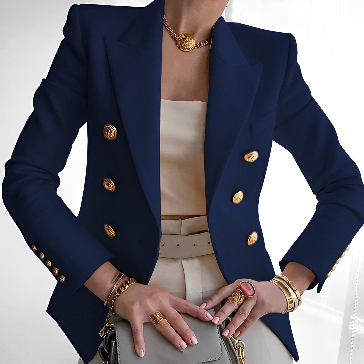 TINATII | Elegante Damen Blazer: Zeitlose Eleganz