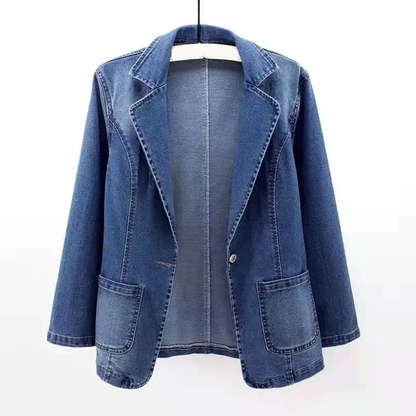 TINATII | Damen Denim Blazer