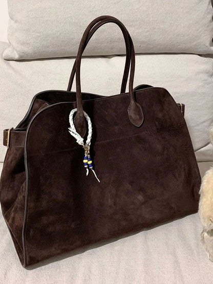 TINATII | Vintage-Tasche aus veganem Leder mit großem Fassungsvermögen