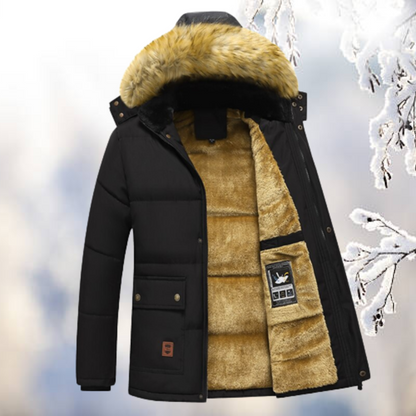 TINATII | Winddichter Parka mit Fellkapuze – Warm und Stilvoll durch den Winter