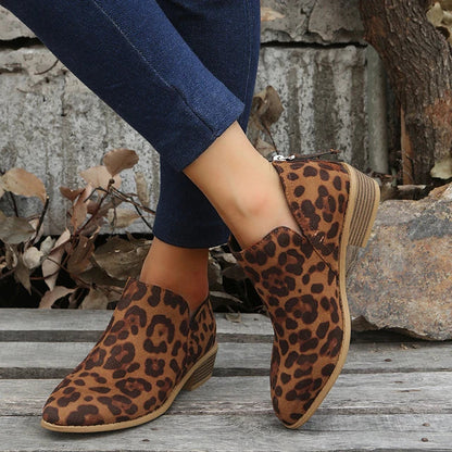 TINATII | Stylische Wildleder Stiefeletten für Damen