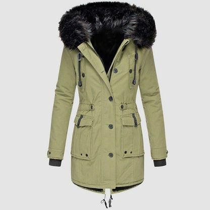 TINATII | Warmer Damen Mode-Mantel Parka