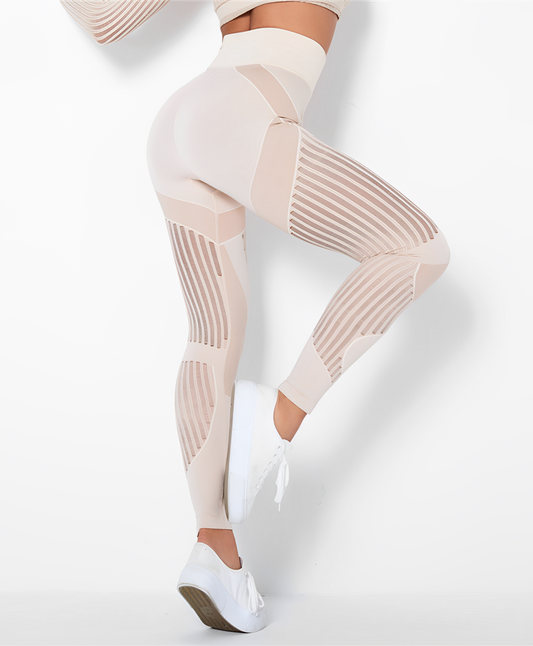 TINATII | Kniebeugen-Feste Sport Leggings für Damen