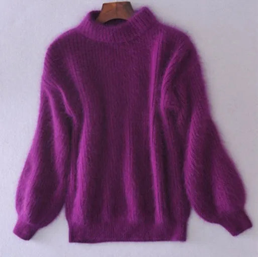 TINATII | Vintage Angora Pullover für Damen