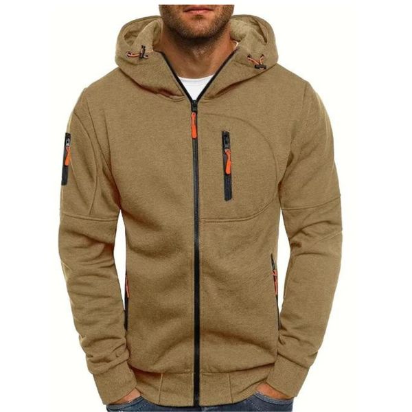 TINATII | Komfortabler Herren Zip-Up Hoodie