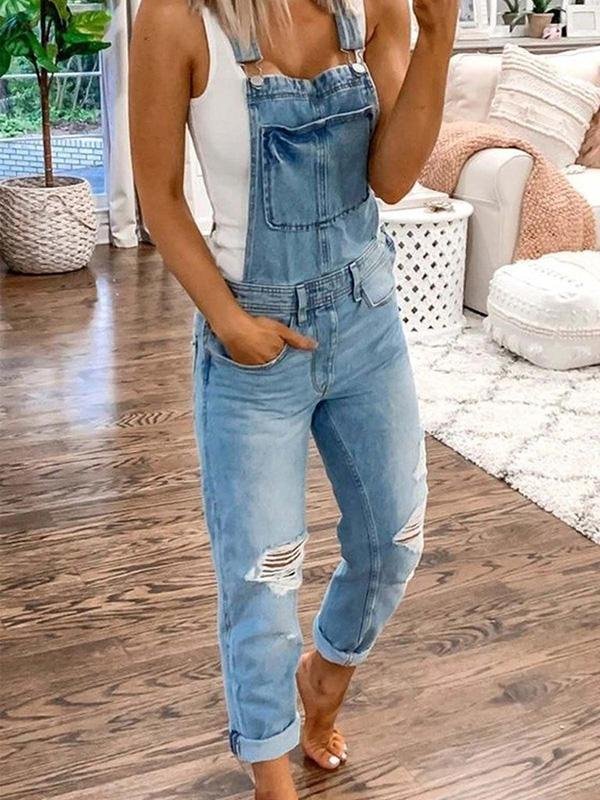 TINATII | Zerrissener Damen Overall