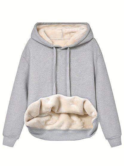 TINATII | Winterkuscheliger Fleece Hoodie