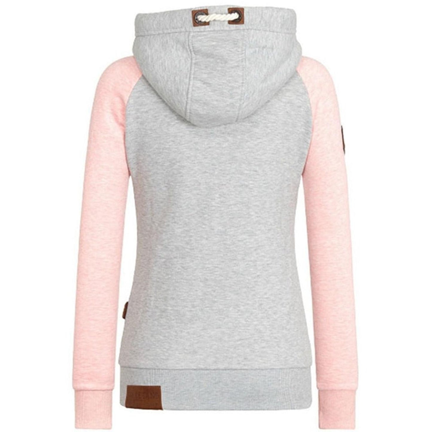 TINATII | Damen Hoodie mit Reißverschluss - Moderner Slim Fit