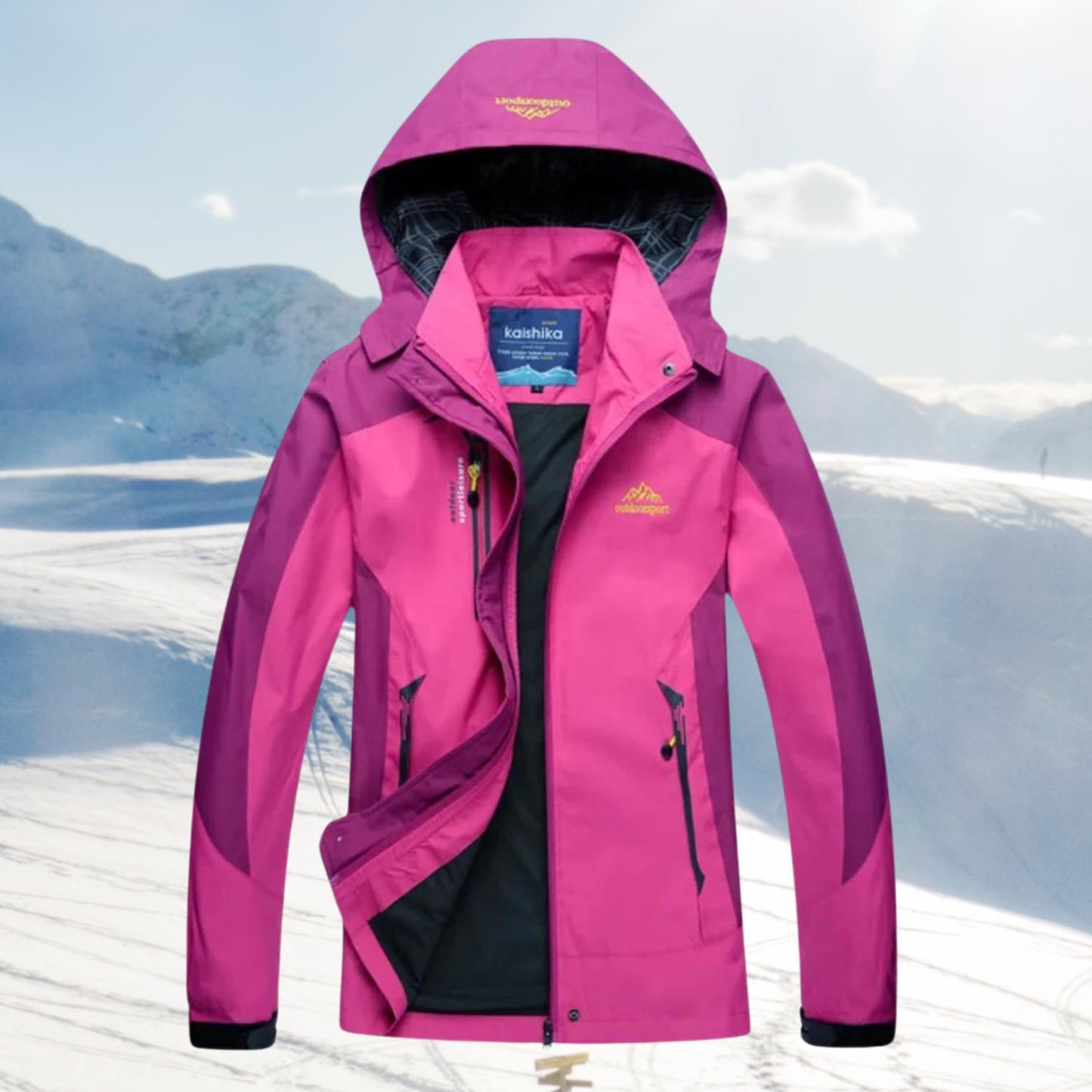 TINATII | Damen Wanderjacke: Wasserdicht & Stylisch für Outdoor-Abenteuer