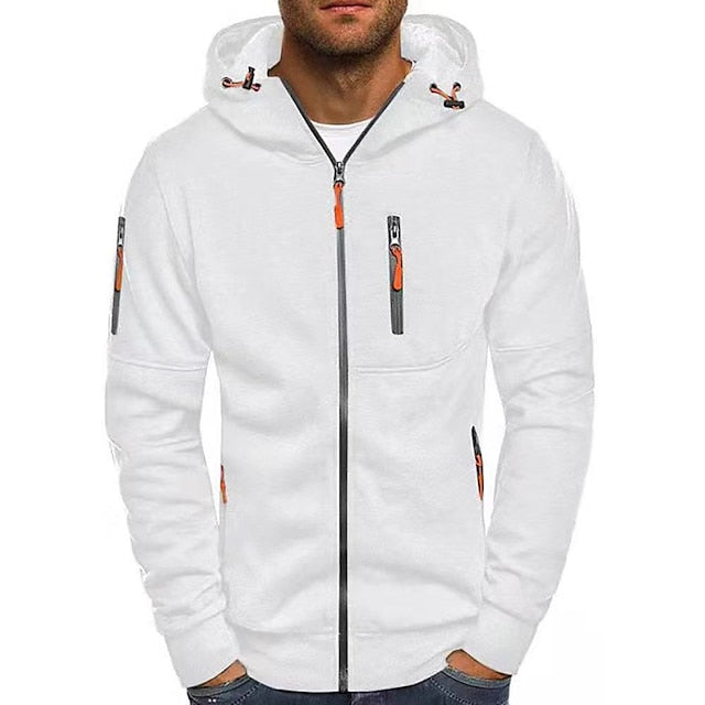 TINATII | Komfortabler Herren Zip-Up Hoodie