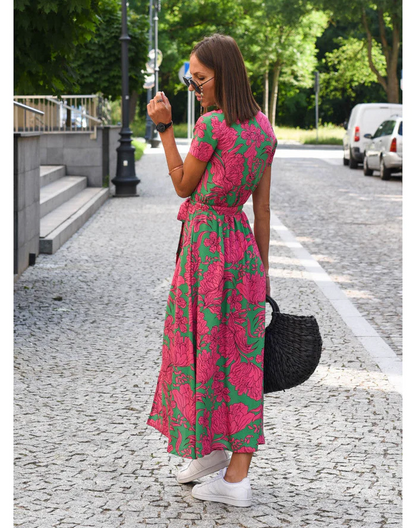 TINATII | Sommerkleid Damen Freizeitkleid - Leicht & Vielseitig