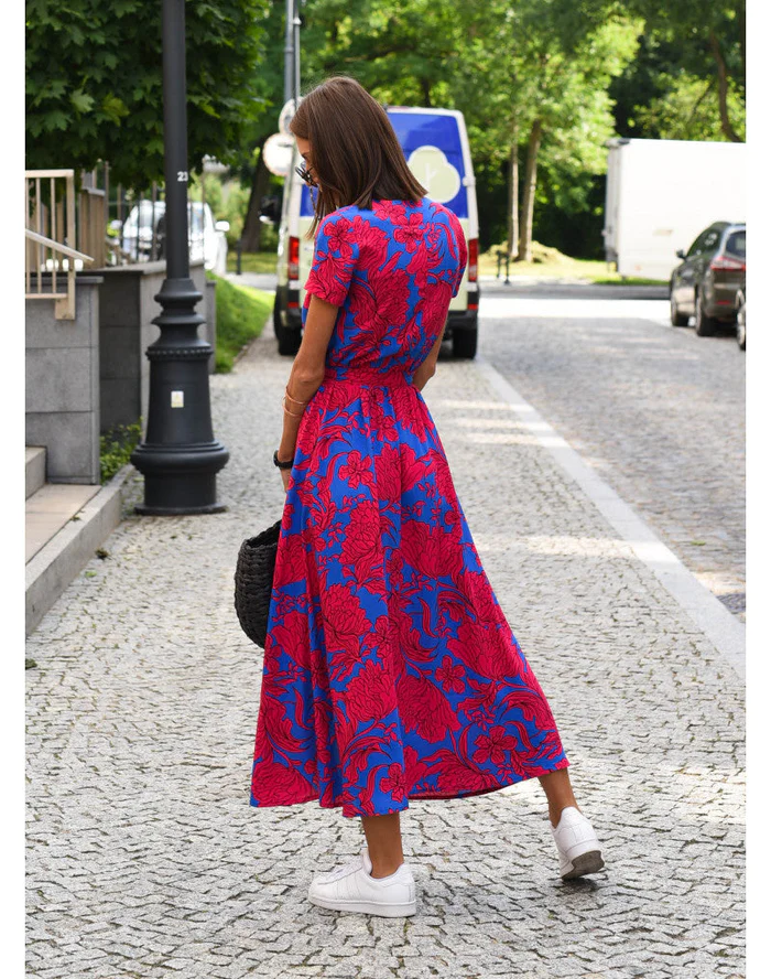 TINATII | Sommerkleid Damen Freizeitkleid - Leicht & Vielseitig