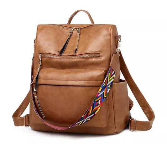 TINATII | Eleganter Leder Rucksack