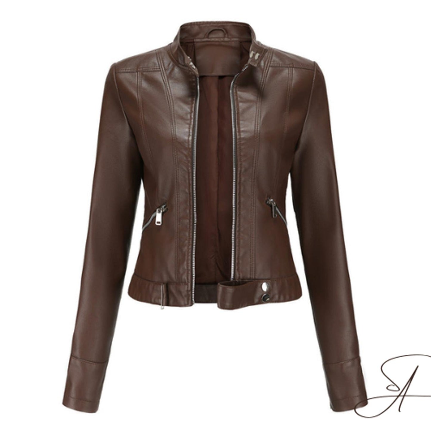 TINATII | Elegante Lederjacke für Damen